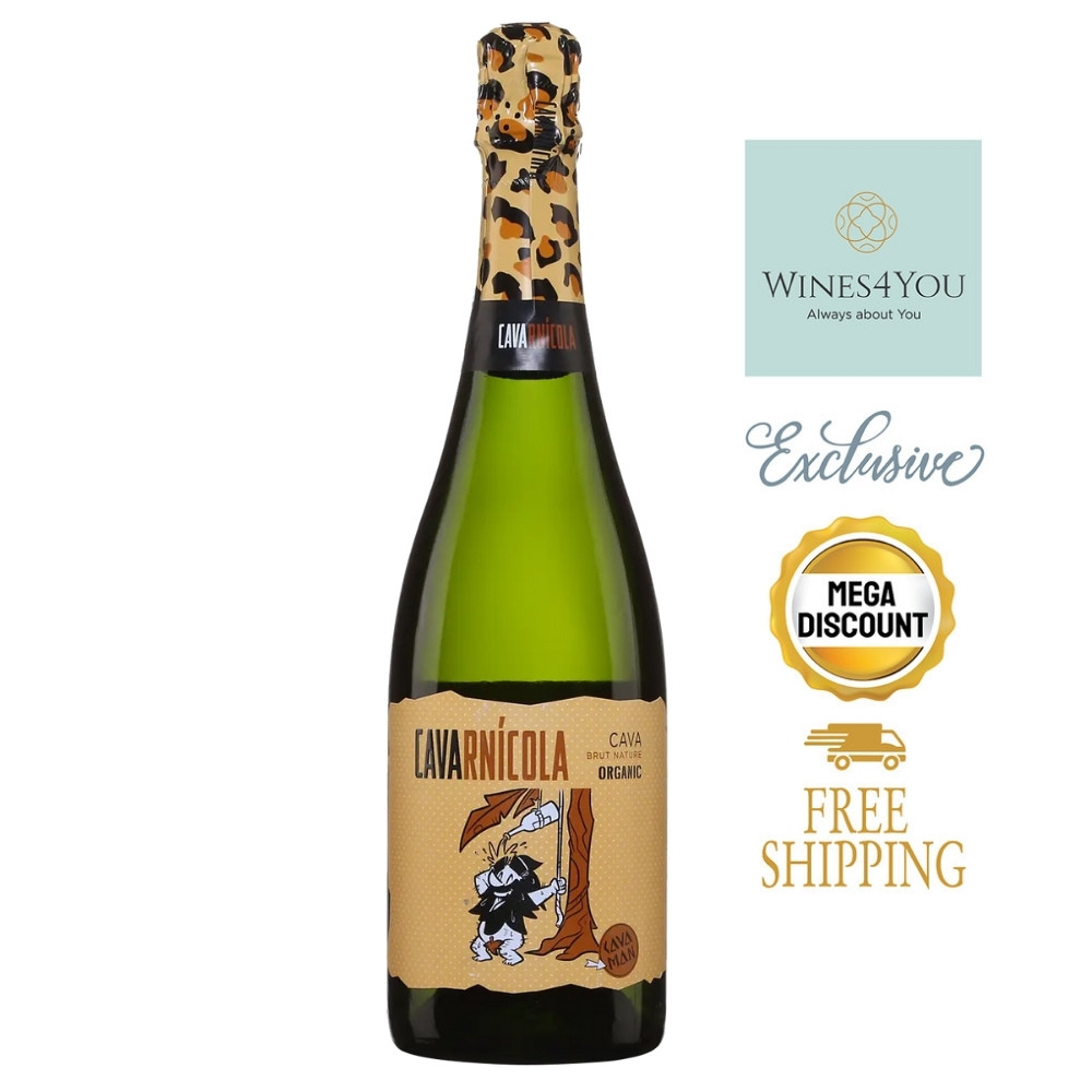 Cavarnicola Brut Nature Organic Cava Spain Sparkling Wine